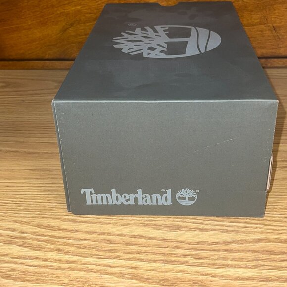 TIMBERLAND Medium Brown 6in Nubuck Tan Field Boots Size 3 Youth New In Box - Picture 6 of 8